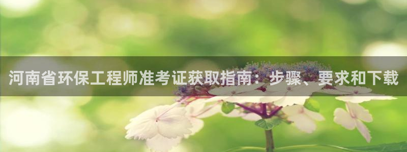 彩名堂怎么打不开了：河南省环保工程师