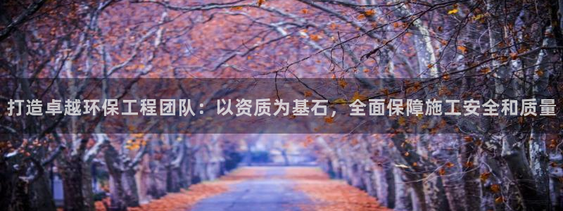 彩名堂预测官网：打造卓越环保工程团队