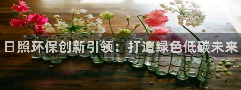 彩名堂官网计划客户端：日照环保创新引