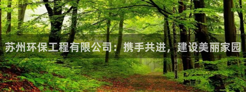 彩名堂人工预测免费计划：苏州环保工程